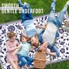 RUGSREAL Outdoor Rug 5x8 ft Waterproof Reversible Floral Mat, Navy & White