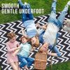 RUGSREAL Outdoor Rug 6x9 ft Waterproof Reversible Chevron Mat, Black & White