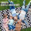RUGSREAL Outdoor Rug 5x8 ft Waterproof Reversible Chevron Mat, Black & White