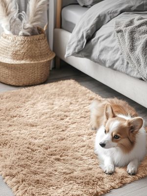 91ysTDxMlL._AC_SL1500_.jpg RUGSREAL 2x3 Machine Washable Small Bedside Rug, Soft Fluffy Shaggy Entryway Throw Rugs for Bedroom, Living Room, Indoor Floor Carpet for Kids Girls and Boys, Nursery Rooms, Home Decor Aesthetic, Beige